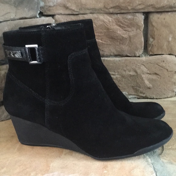 Anne Klein Sport Shoes - ANNE KLEIN SPORT Black Ankle Boots / 9